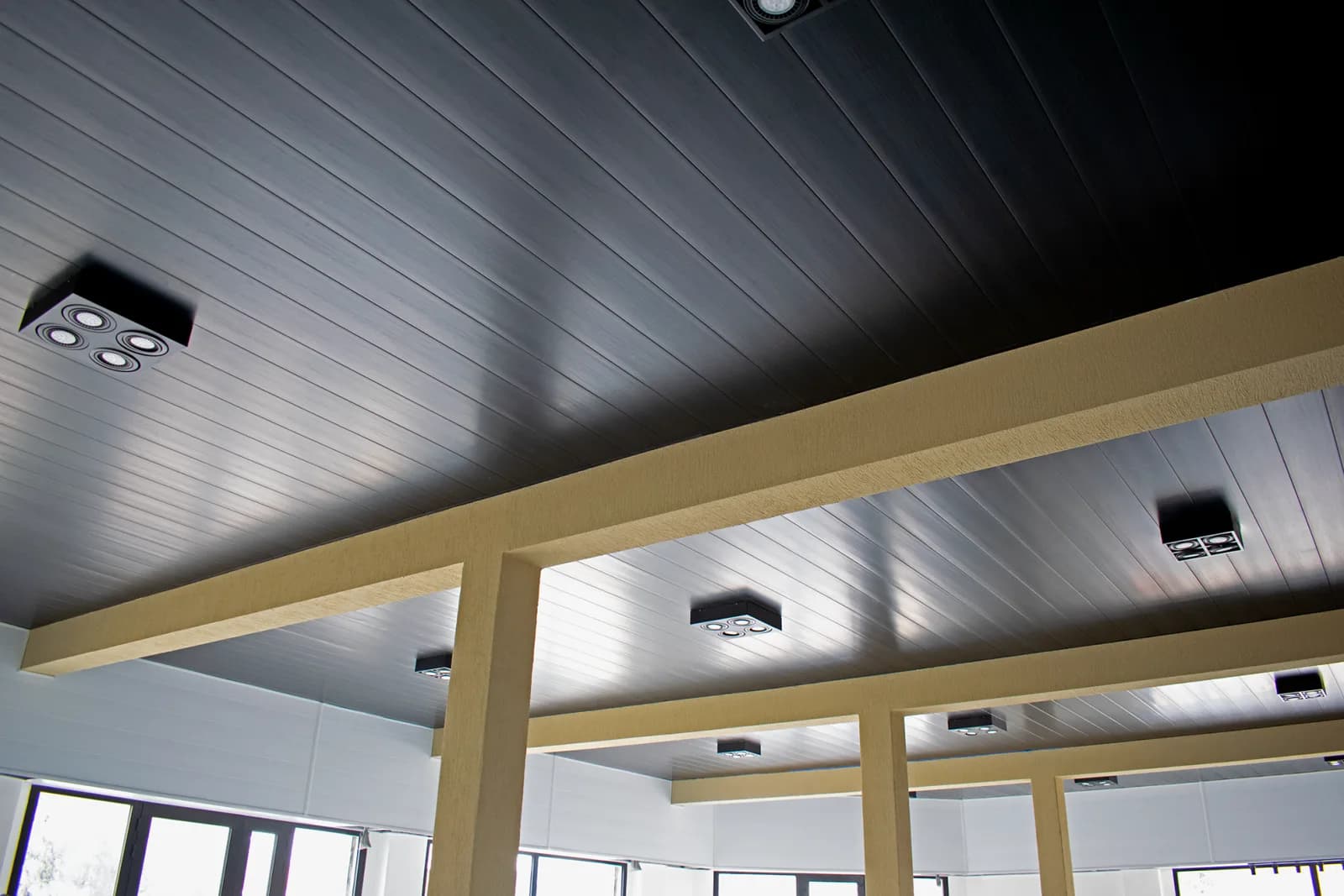 Cielorraso de PVC Aisplac Negro