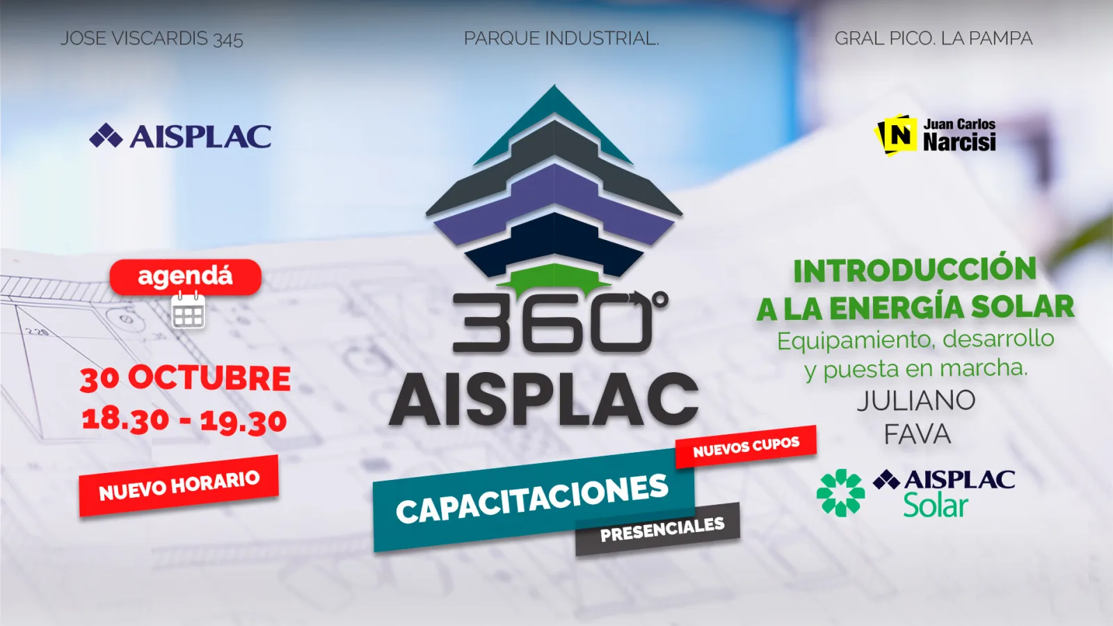 Introducción a la Energía Solar, equipamiento, desarrollo y puesta en marcha. NUEVOS CUPOS