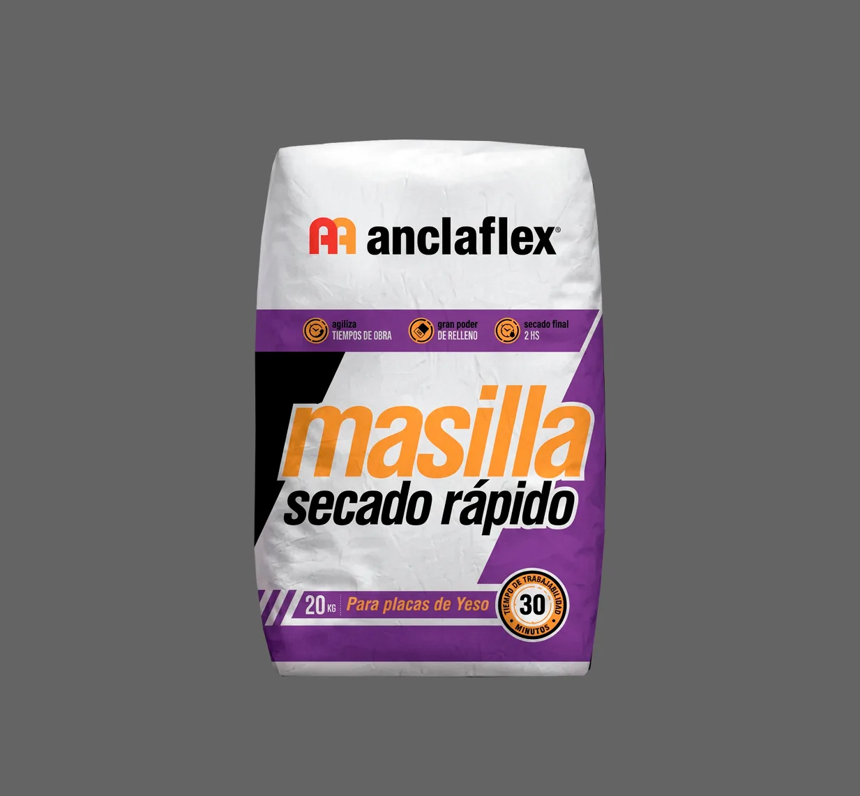 Masilla Multimix X 20 Kg Polvo Sec.Rapido