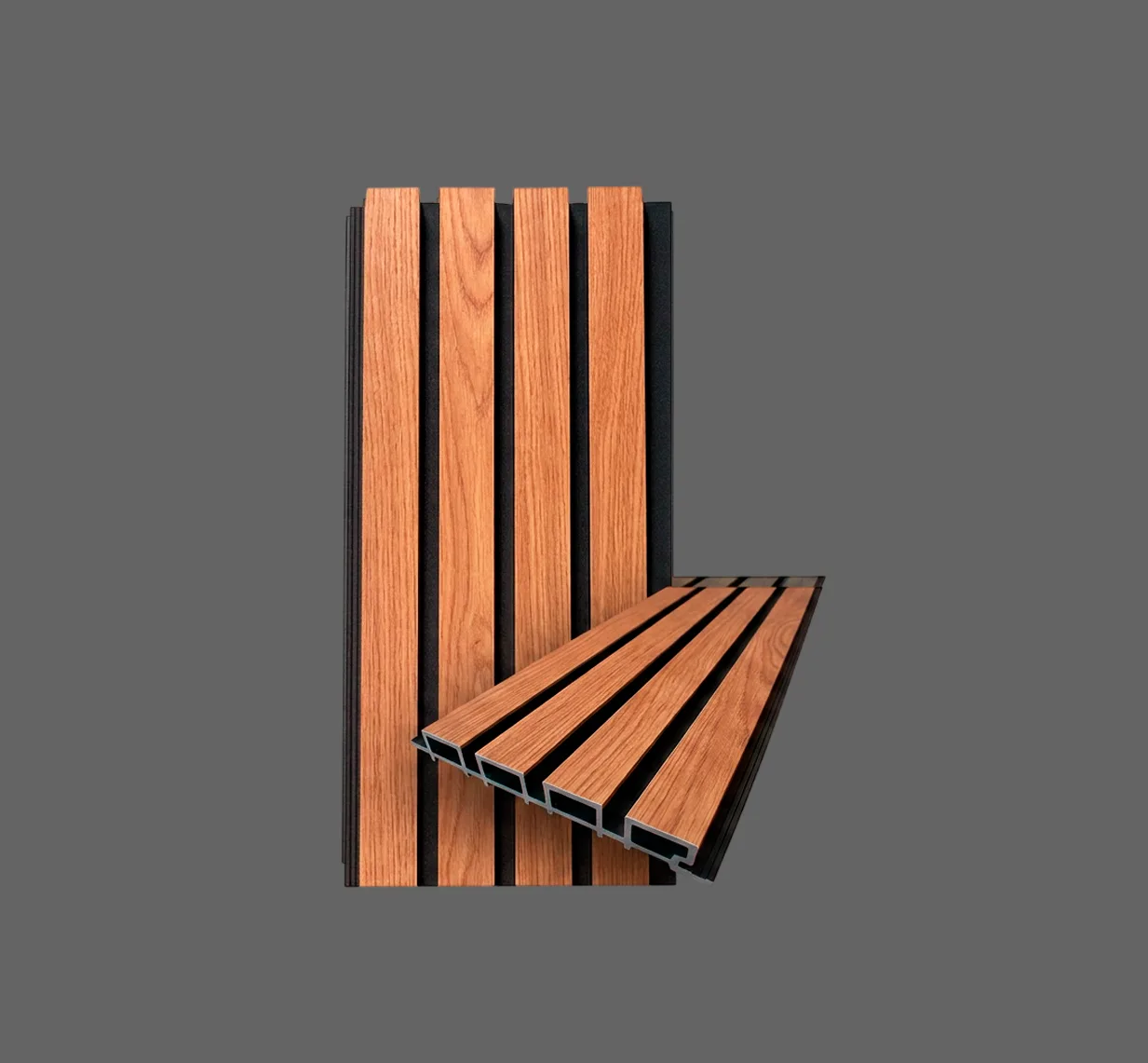 WALLPANEL HARD - ROBLE 219MM *26MM *2900MM (TEAK)