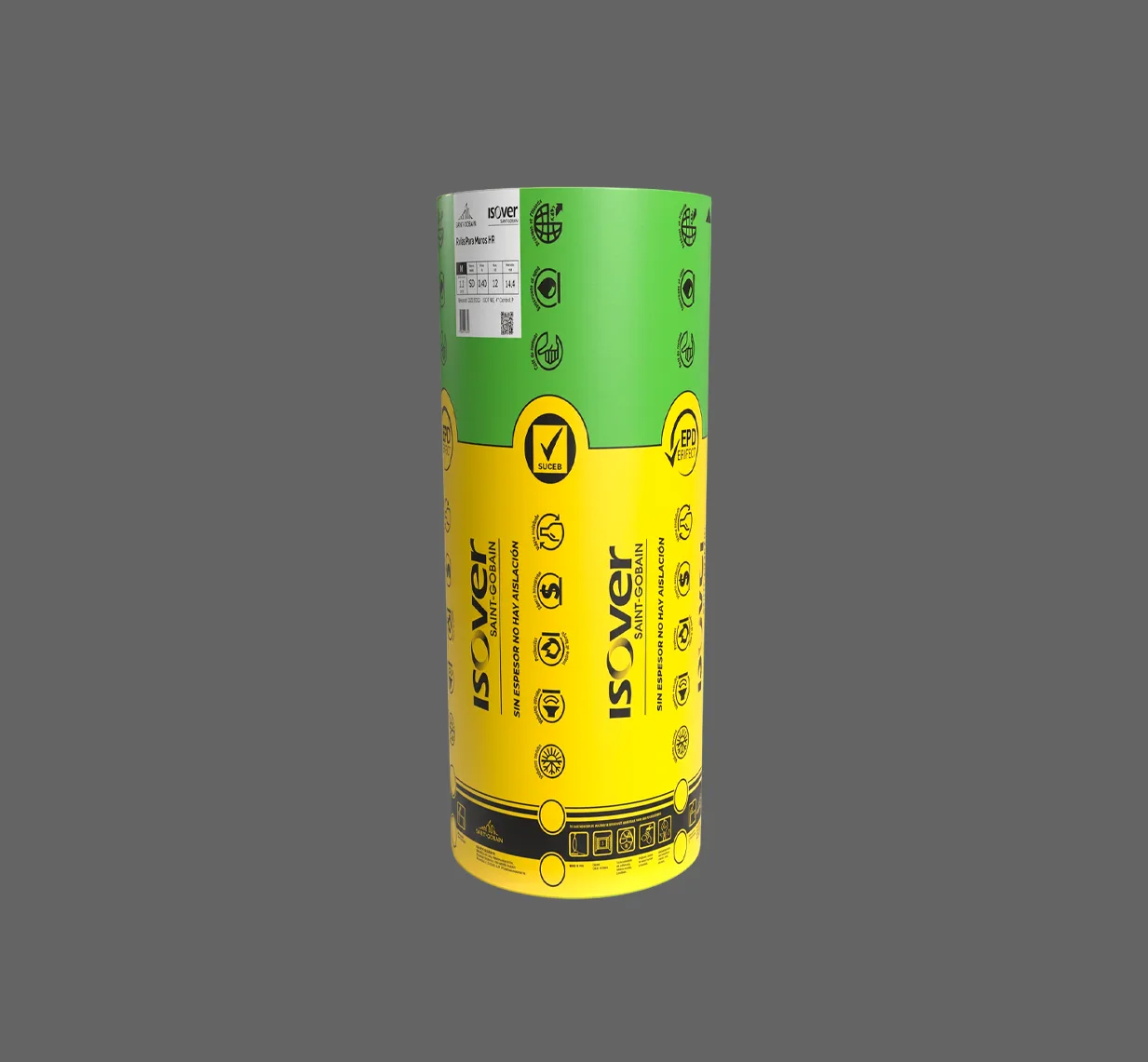 Rolac Plata Muro Hr De 50 Mm (14,40 M2)